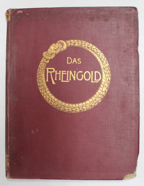 DAS RHEINGOLD von RICHARD WAGNER , PARTITURA , 1899