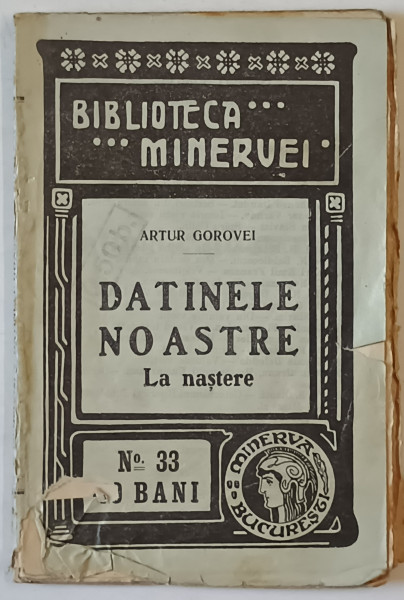 DATINELE NOASTRE LA NASTERE de ARTUR GOROVEI