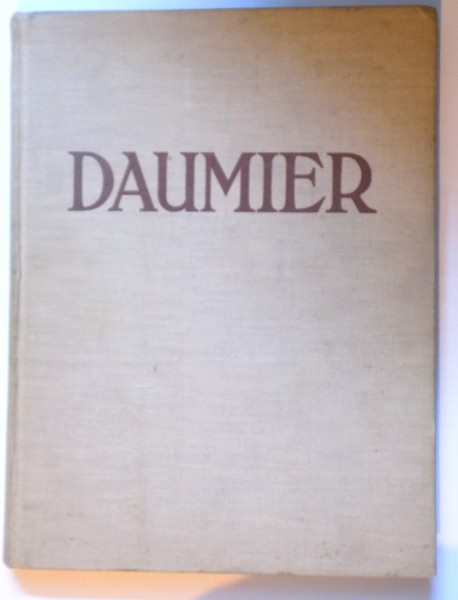 DAUMIER par JACQUES LASSAIGNE, PARIS 1938