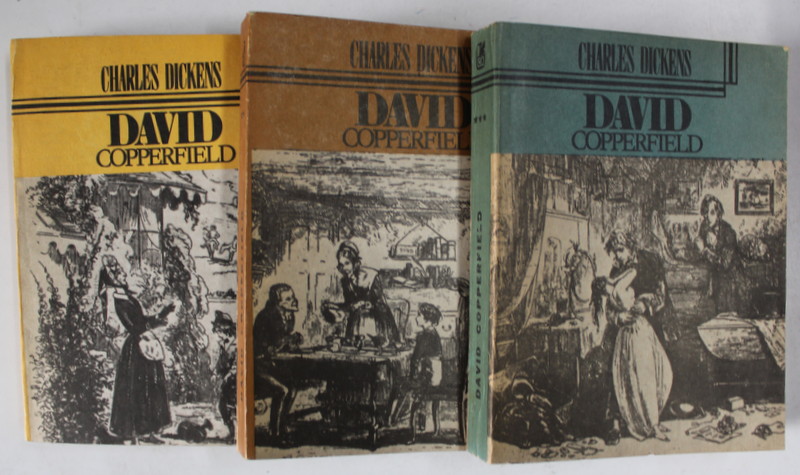 DAVID COPPERFIELD de CHARLES DICKENS , VOLUMELE I - III , 1984