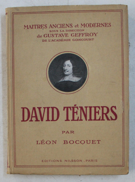 DAVID TENIERS par LEON BOCQUET , 1924