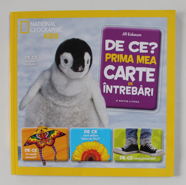 DE CE ? PRIMA MEA CARTE DE INTREBARI de JILL ESBAUM , 2019 *EDITIE BROSATA