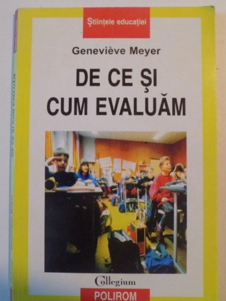 DE CE SI CUM EVALUAM de GENEVIEVE MEYER , 2000