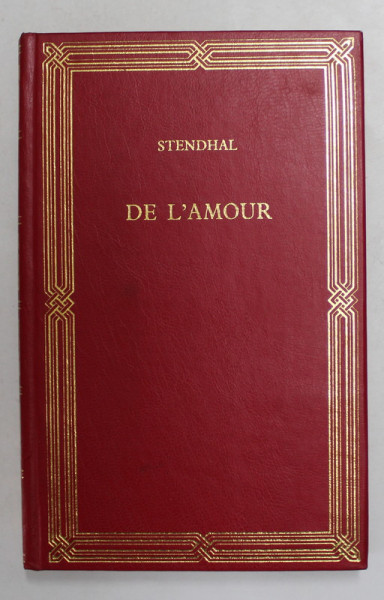 DE L 'AMOUR par STENDHAL , 1993