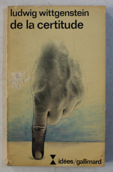 DE LA CERTITUDE par LUDWIG WITTGENSTEIN , 1976