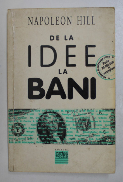 DE LA IDEE LA BANI de NAPOLEON HILL , 1998