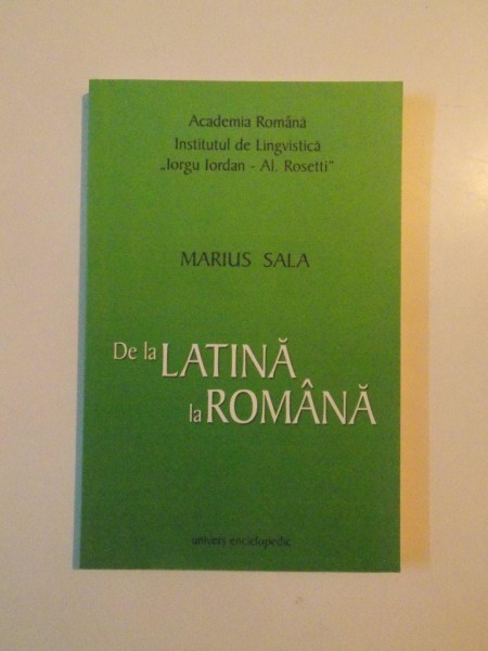 DE LA LATINA LA ROMANA de MARIUS SALA , 2006