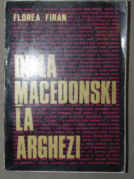 DE LA MACEDONSKI LA ARGHEZI-FLOREA FIRAN  CRAIOVA 1975