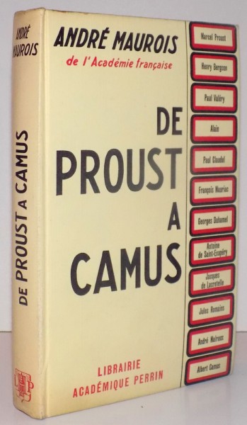 DE PROUST A CAMUS , 1965
