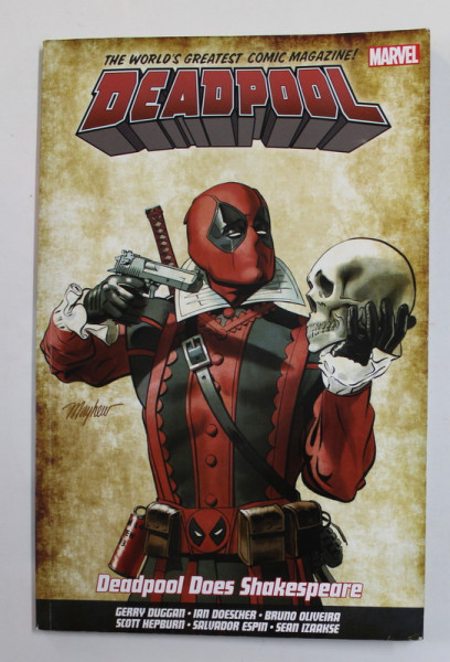 DEADPOOL DOES SHAKESPEARE by GERRY DUGGAN ...SEAN IZAAKSE , 2019 , BENZI DESENATE