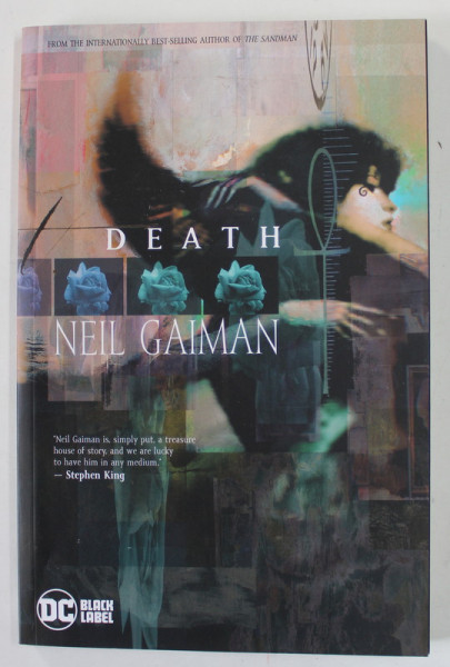 DEATH by NEIL GAMAN , ROMAN GRAFIC , 2012, BENZI DESENATE
