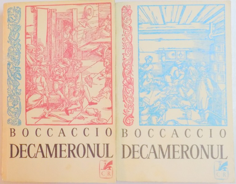 DECAMERONUL de BOCCACCIO , VOL I-II , 1970