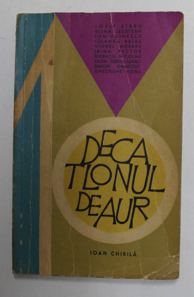 DECATLONUL  DE AUR de IOAN CHIRILA , 1963