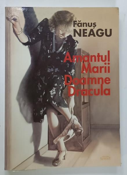 DEDICATIA LUI FANUS NEAGU PE VOLUMUL ' AMANTUL MARII DOAMNE DRACULA ' , 2001
