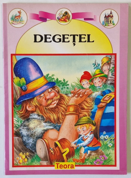 DEGETEL , carte pentru copii , 1999