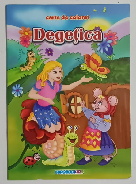 DEGETICA , CARTE DE COLORAT , grafica de RADU GAVRILESCU ...ELENA GABRIELA GHITA , 2014