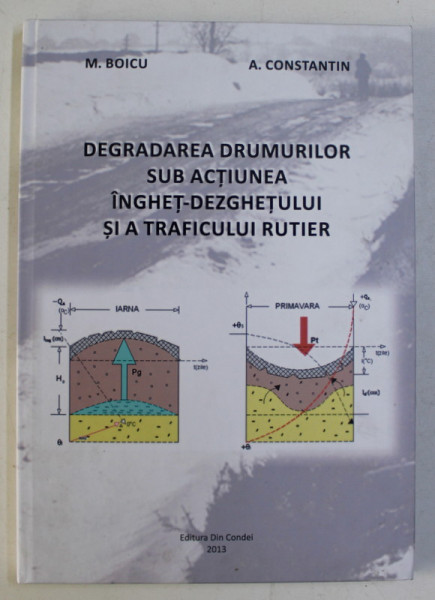 DEGRADAREA DRUMURILOR SUB ACTIUNEA INGHET-DEZGHETULUI SI A TRAFICULUI RUTIER de M. BOICU , A. CONSTANTIN , 2013