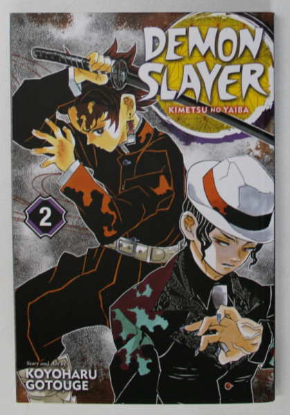 DEMON SLAYER : KIMETSU NO YAIBA , VOLUME II , story and art by KOYOHARU GOTOUGE , 2020
