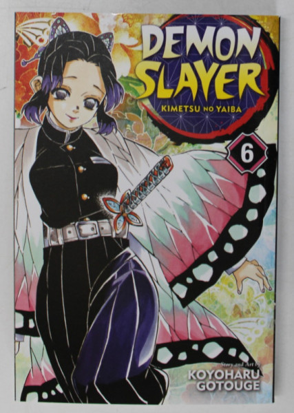 DEMON SLAYER : KIMETSU NO YAIBA , VOLUME VI , story and art by KOYOHARU GOTOUGE , 2019