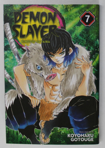 DEMON SLAYER : KIMETSU NO YAIBA , VOLUME VII , story and art by KOYOHARU GOTOUGE , 2019
