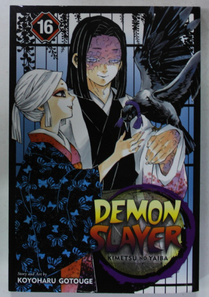 DEMON SLAYER no.16 by KOYOHARU GOTOUGE , 2021 , BENZI DESENATE *