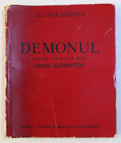 DEMONUL de MIHAIL LERMONTOV , 1939