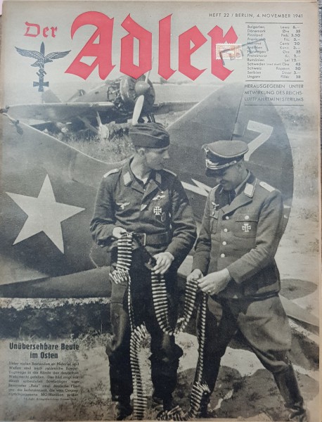 Der Adler, Nr. 22, 4 Noiembrie 1941