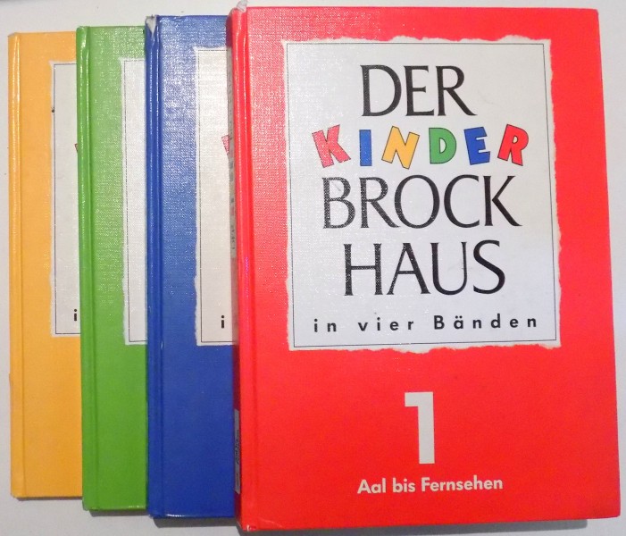 DER KINDER BROCK HAUS IN VIER BANDEN , VOL I-IV