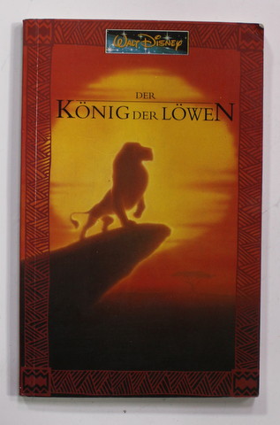 DER KONIG DER LOWEN , ED. WALT DISNEY , 1995