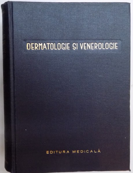 DERMATOLOGIE SI VENEROLOGIE SUB REDACTIA ACAD. DR. ST. GH. NICOLAU , 1958