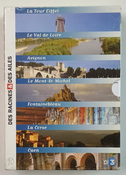 DES RACINES DES AILES , SET CU 7 DVD -URI  , une emission de PATRICK de CAROLIS , 2010 , VEZI DESCRIEREA !
