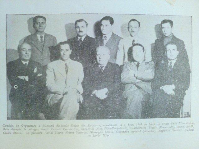 DESBATERILE PRIMULUI CONGRES GENERAL LIBER AL SINDICATELOR UNITE DIN ROMANIA.BUCURESTI 26-30 IANUARIE 1945  1945