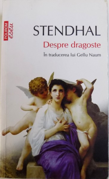 DESPRE DRAGOSTE de STENDHAL , 2013