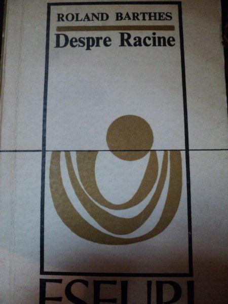 DESPRE RACINE-ROLAND BARTHES,BUC.1969