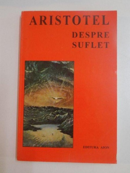DESPRE SUFLET de ARISTOTEL 1996