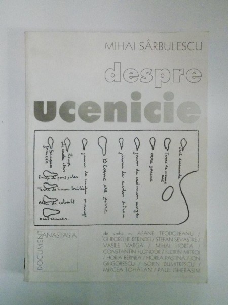 DESPRE UCENICIE de MIHAI SARBULESCU