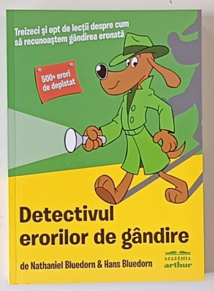 DETECTIVUL ERORILOR DE GANDIRE de NATHANIEL BLEUDORN si HANS BLUEDORN , 500 + ERORI DE DEPISTAT , 2023