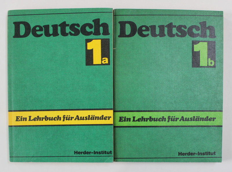 DEUTSCH - EIN LEHRBUCH FUR AUSLANDER , TEIL 1a- 1b, 1987