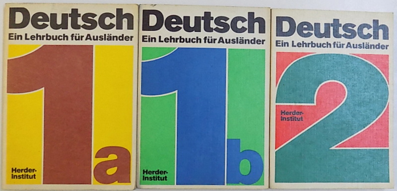 DEUTSCH - EIN LEHRBUCH FUR AUSLANDER, VOL. I-III, 1983