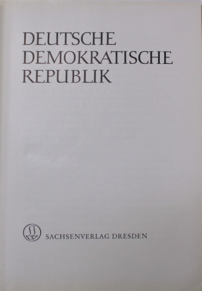 DEUTSCHE DEMOKRATISCHE REPUBLIK , 1959