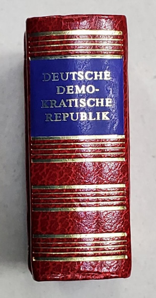 DEUTSCHE DEMOKRATISCHE REPUBLIK, CARTE LILIPUT , ALBUM DE PREZENTARE GENERALA , ANII ' 70