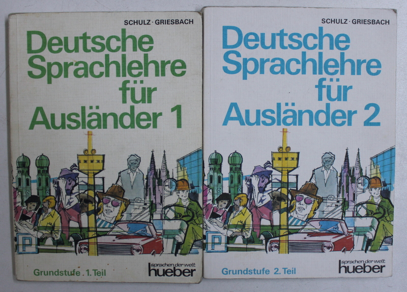 DEUTSCHE SPRACHLEHRE FUR AUSLANDER von SCHULZ und GRIESBACH , VOL. I - II , 1995