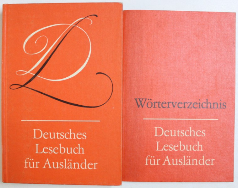 DEUTSCHES  LESEBUCH FUR AUSLANDER MIT 76 BILDERN UND EINEM WORTERVERZEICHNIS IN ENGLISHER , FRANZOSISCHER , SPANISCHER , POLNISCHER UND RUSSISCHER SPRACHE  von  KARL - HEINZ NENTWIG und GERT HUNGER , 1983