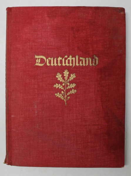 DEUTSCHLAND de RICARDA HUCH ,colectia ORBIS TERRARUM ,1931