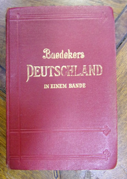 DEUTSCHLAND . KURZES REISEHANDBUCH de KARL BAEDEKER (1925)