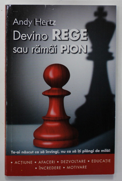 DEVINO  REGE SAU RAMAI PION de ANDY HERTZ , 2016
