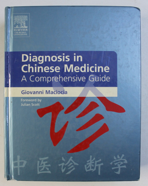 DIAGNOSIS IN CHINESE MEDICINE - A COMPREHENSIVE GUIDE by GIOVANNI MACIOCIA , 2005