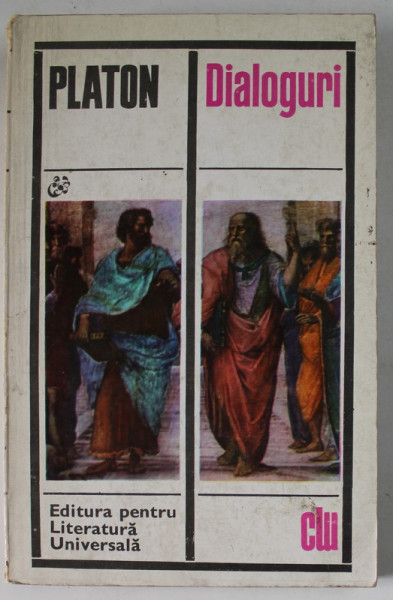 DIALOGURI de PLATON , 1968 *EDITIE BROSATA