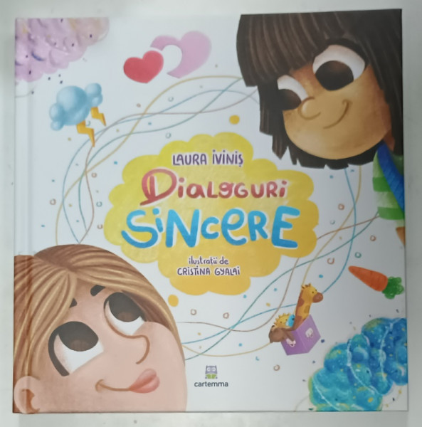 DIALOGURI SINCERE de LAURA IVINIS  , ilustratii de CRISTINA GYALAI , 2021