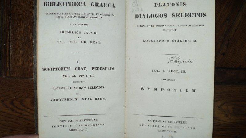 Dialogurile lui Platon, Vol. I, 1827